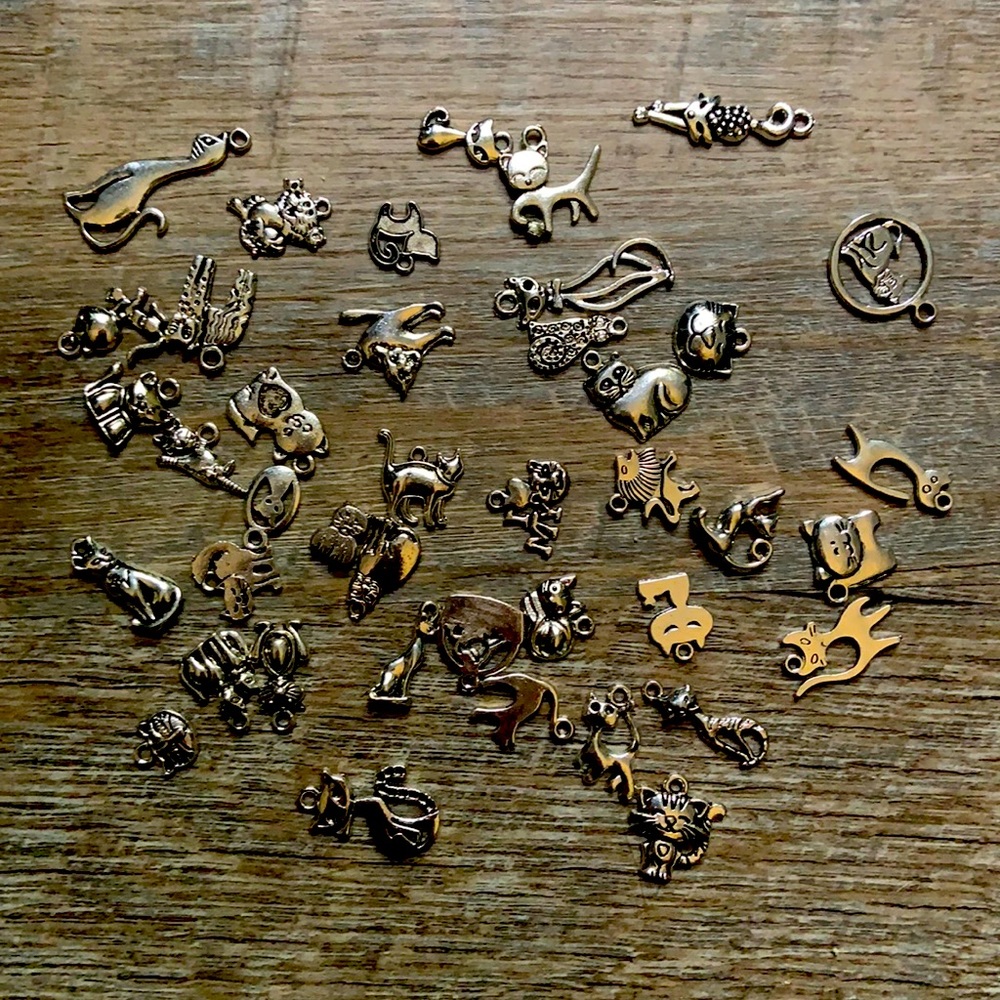 Cat charms lot